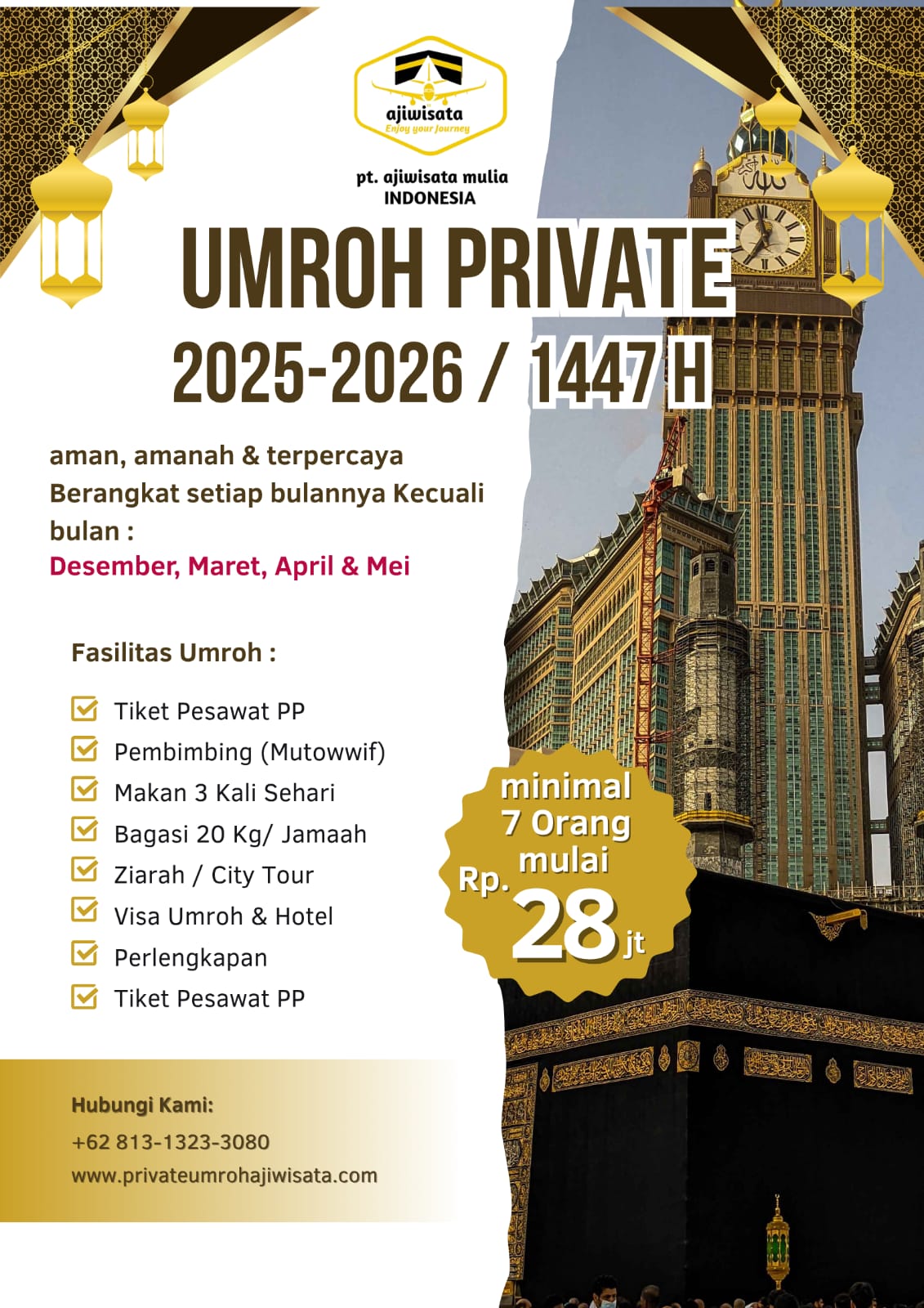 Umroh Private 2025 - 2026